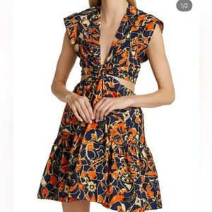 A.L.C. Lexi Cut Out Minidress